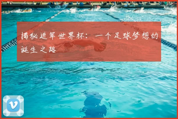 揭秘进军世界杯：一个足球梦想的诞生之路