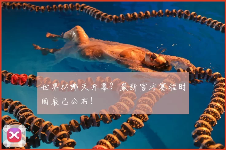 世界杯哪天开幕？最新官方赛程时间表已公布！